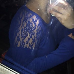 Blue long sleeve